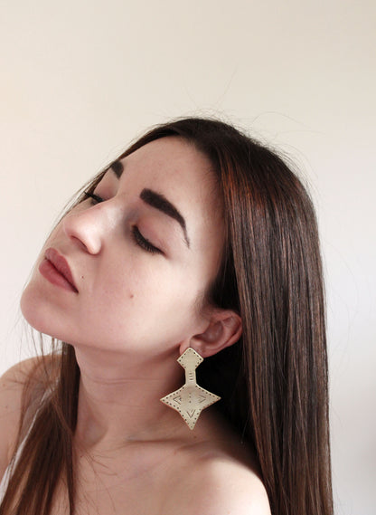 Trinity Earrings Gold