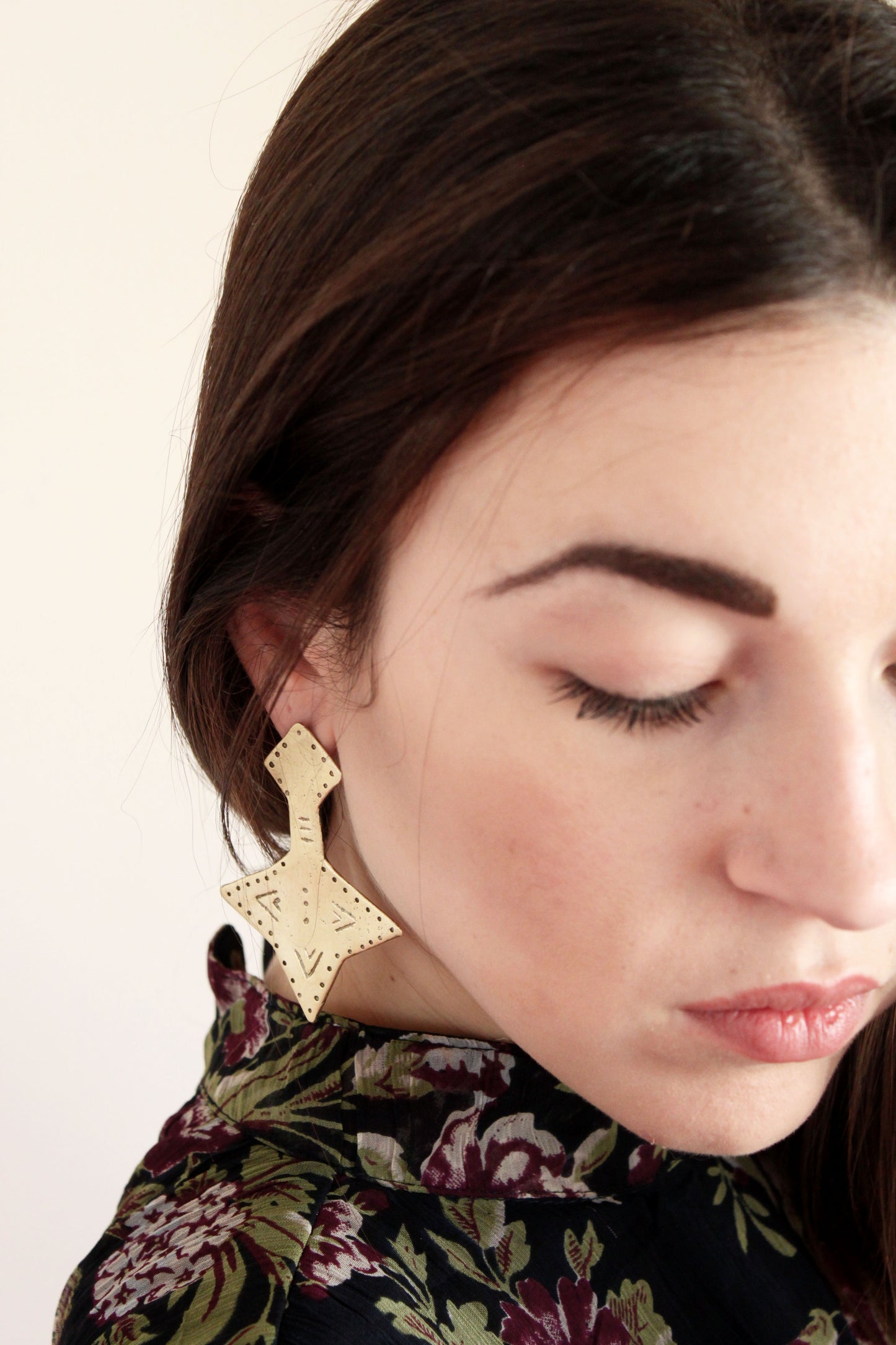 Trinity Earrings Gold