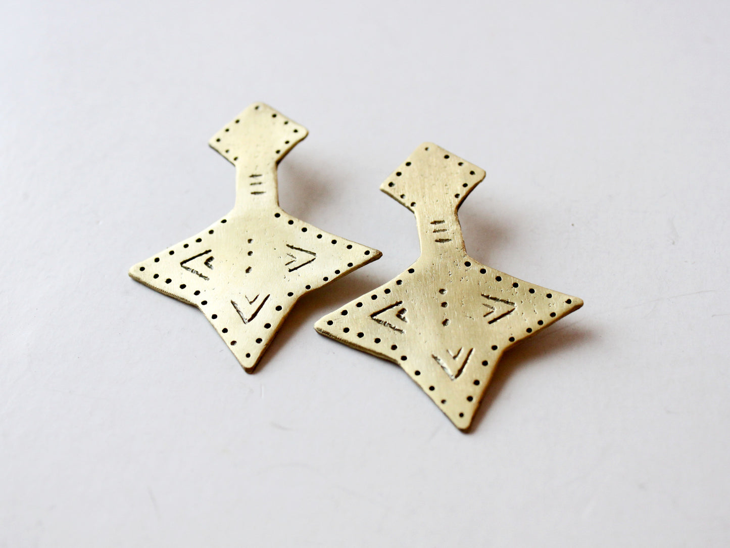 Trinity Earrings Gold
