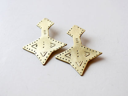 Trinity Earrings Gold