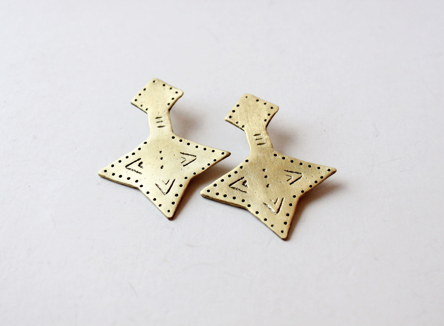 Trinity Earrings Gold