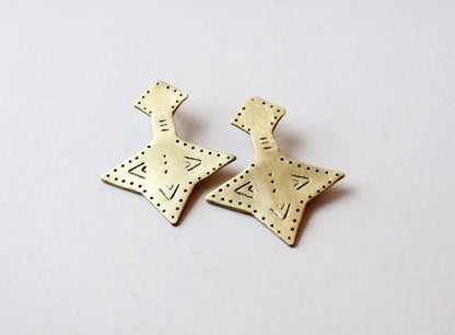 Trinity Earrings Gold