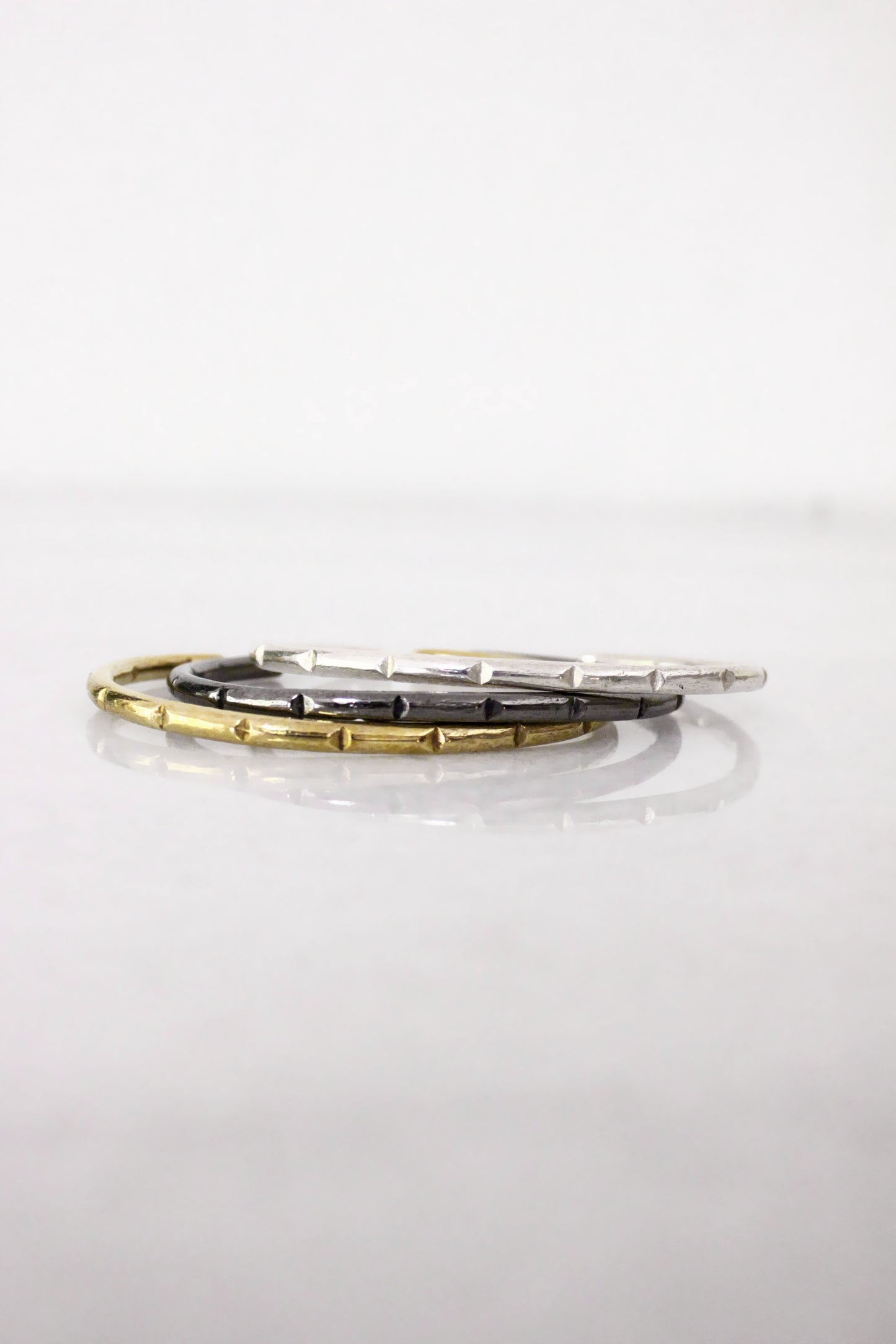 Silver bracelet minimal bar cuff 