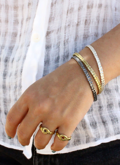 Plex Bracelet Silver