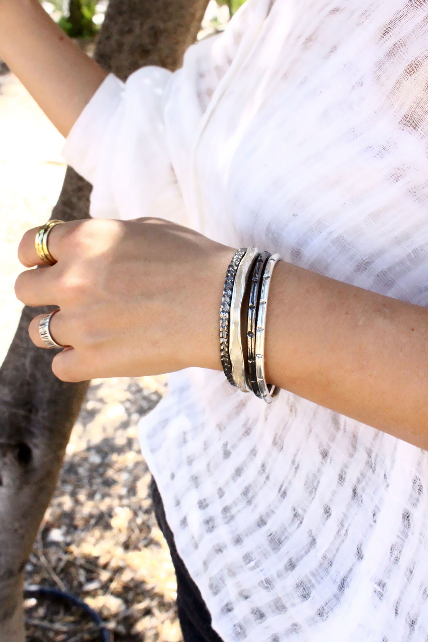 Plex Bracelet Silver