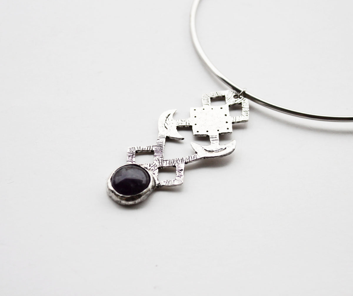 Galaxy Choker Silver