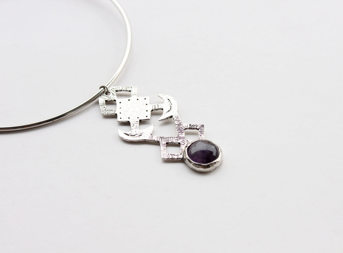 Galaxy Choker Silver