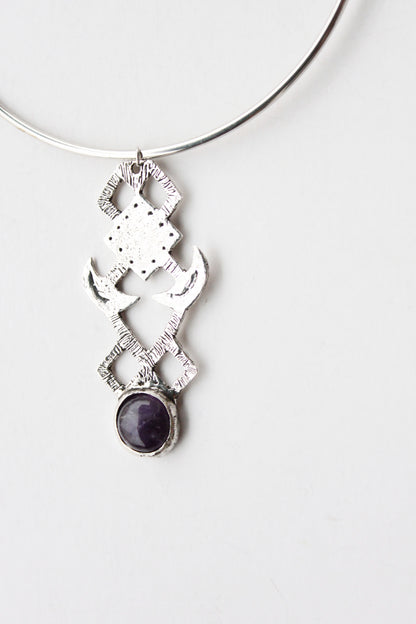 Galaxy Choker Silver