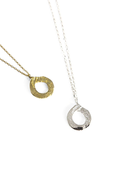 Cle Necklace Silver