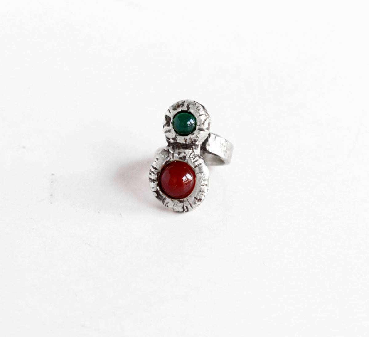 Eight Ring Silver
