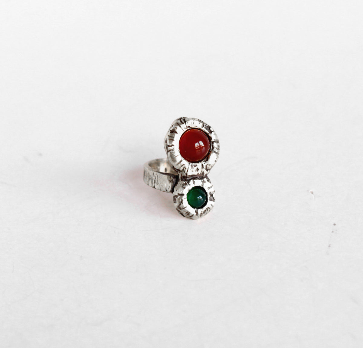 Eight Ring Silver