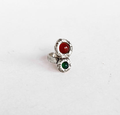 Eight Ring Silver