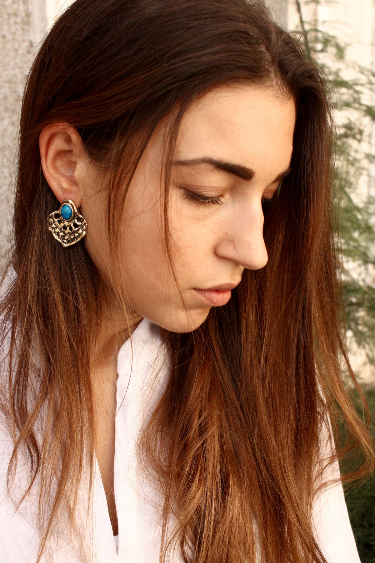 Ecal Earrings Gold