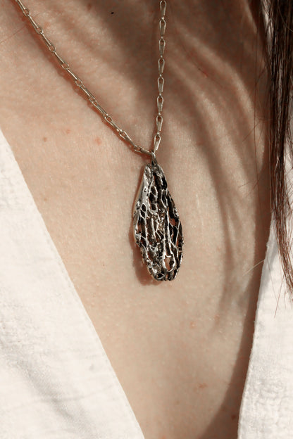 Feal Necklace Silver