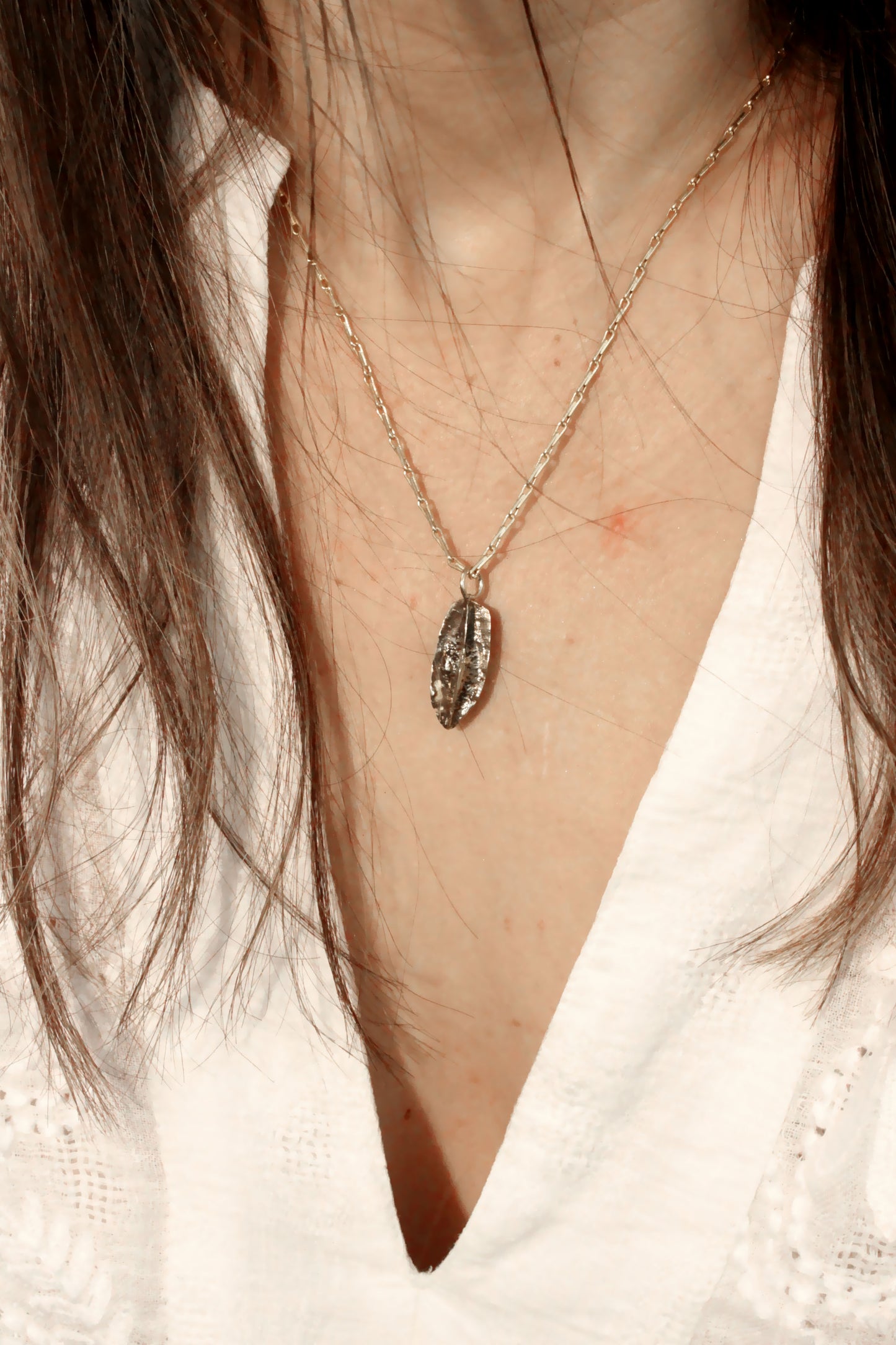 Pot Necklace Silver