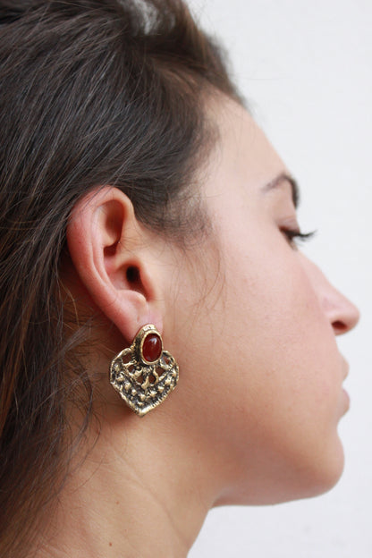 Ecal Earrings Gold
