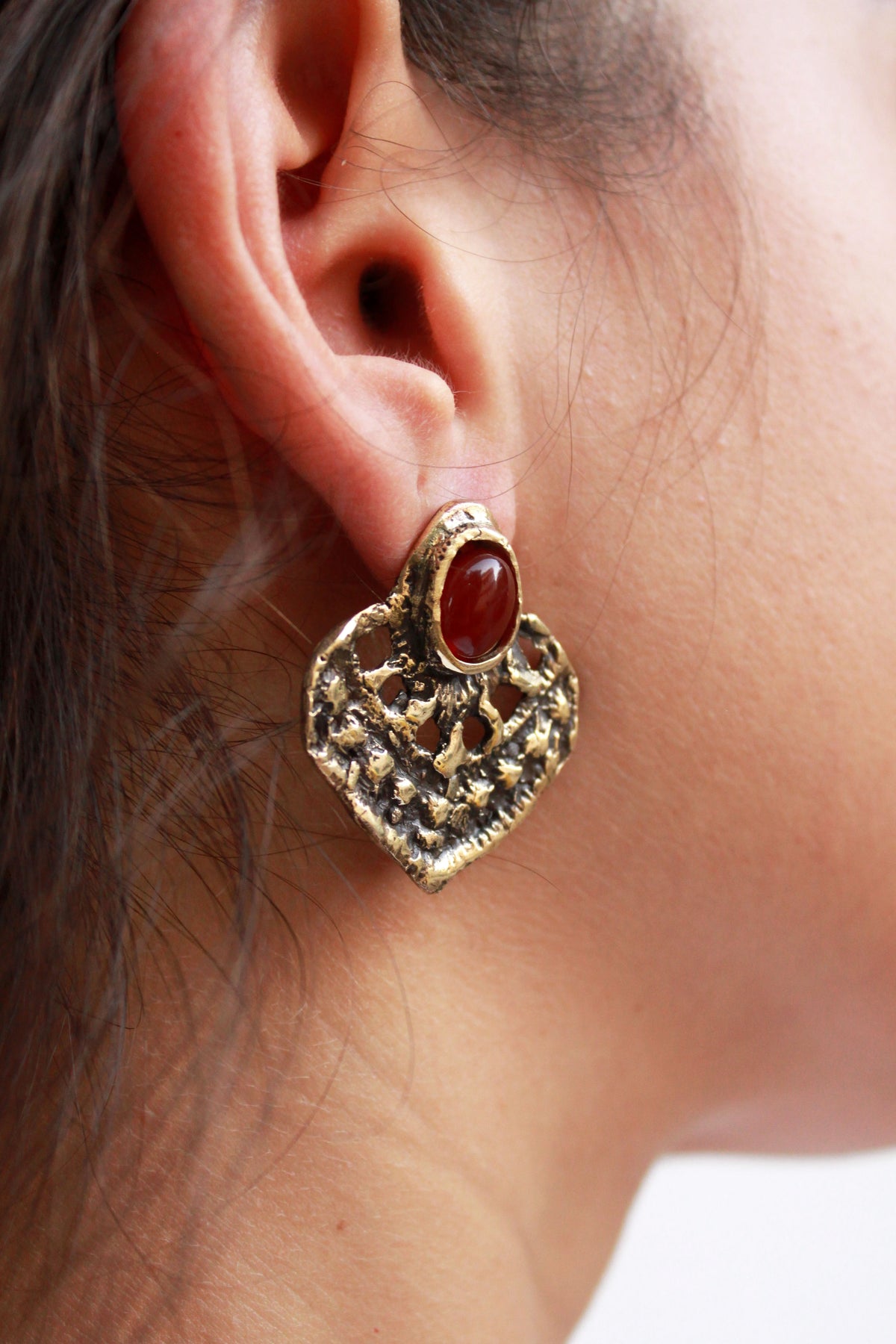 Ecal Earrings Gold