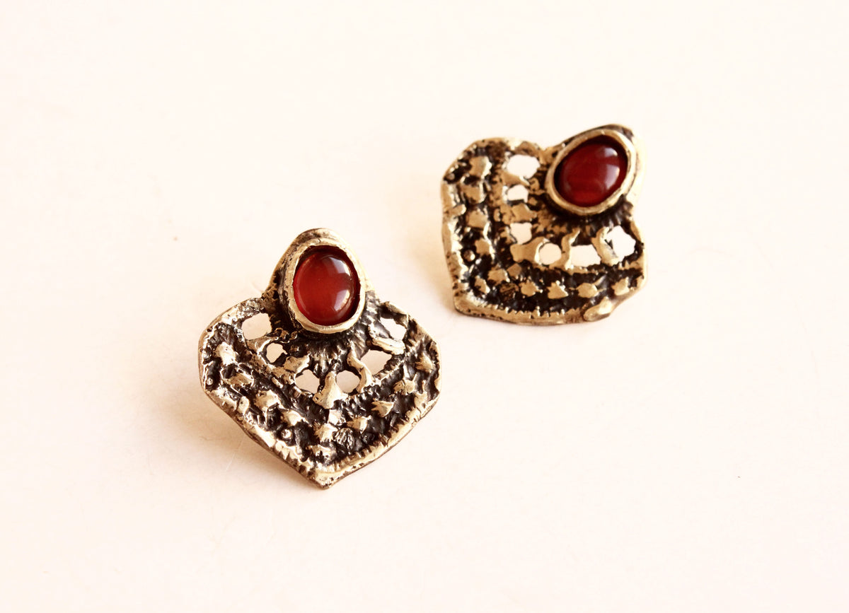 Ecal Earrings Gold