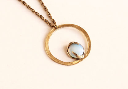 Iris Necklace Gold