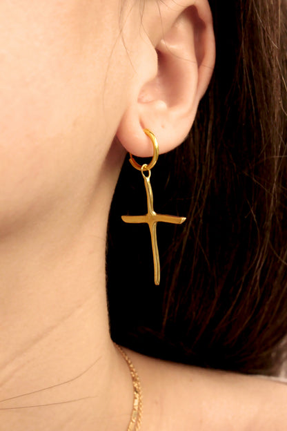 Taf Earrings Gold