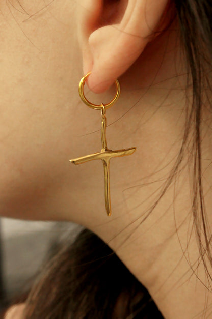 Taf Earrings Gold