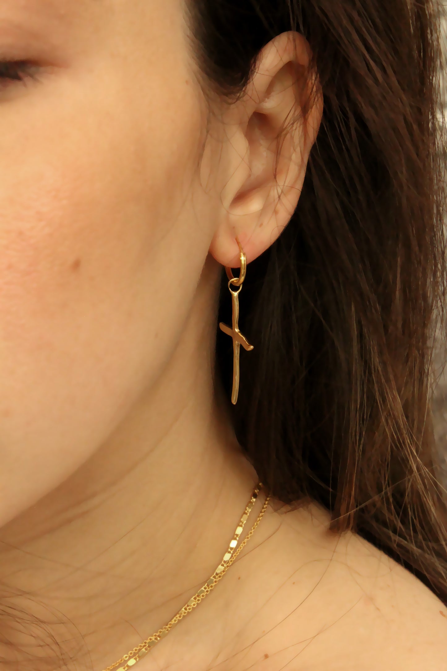 Taf Earrings Gold