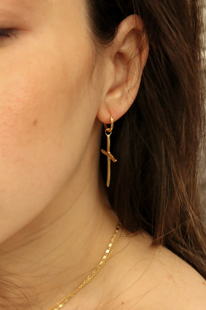 Taf Earrings Gold