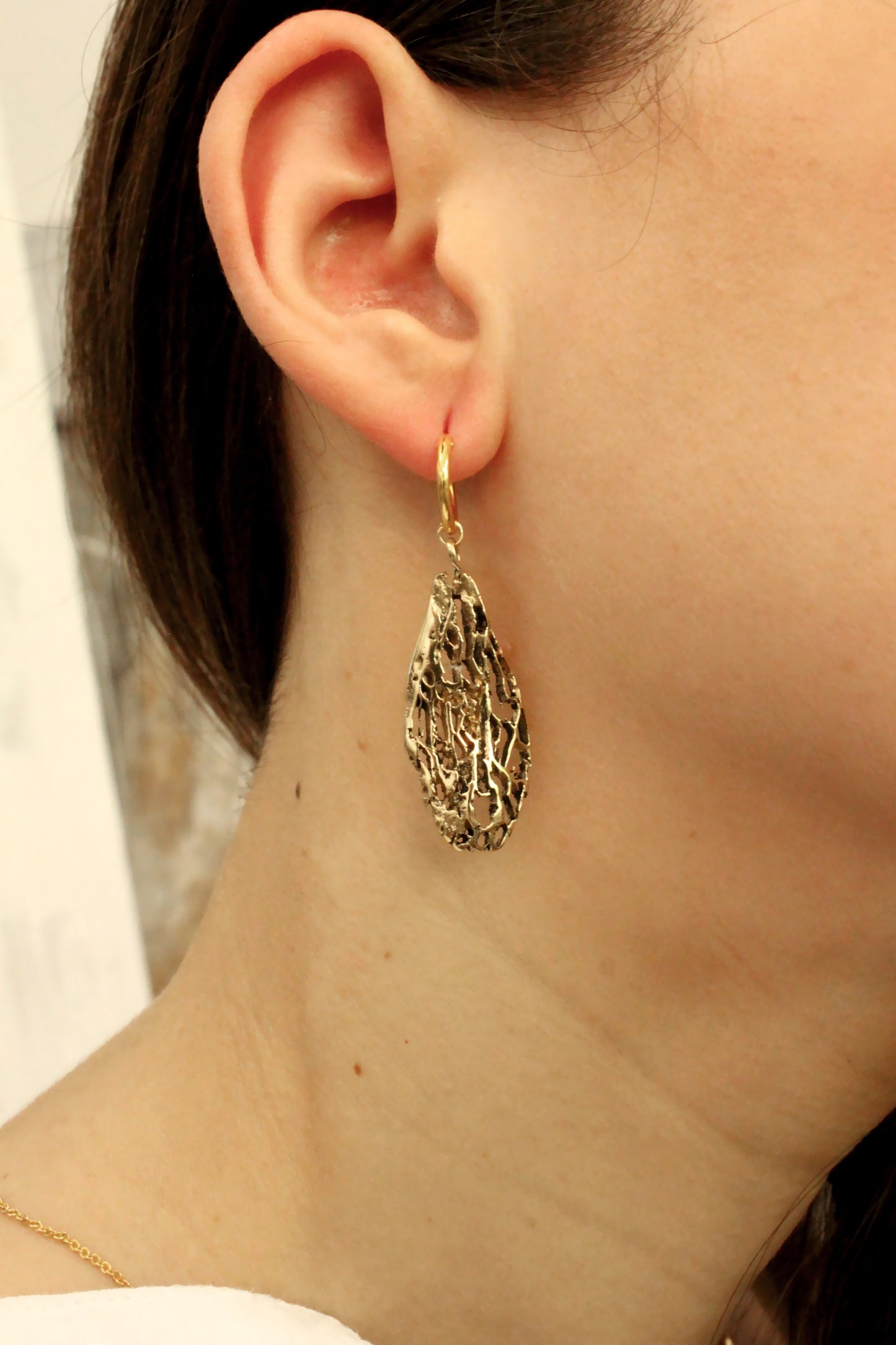 Feal Earrings Gold