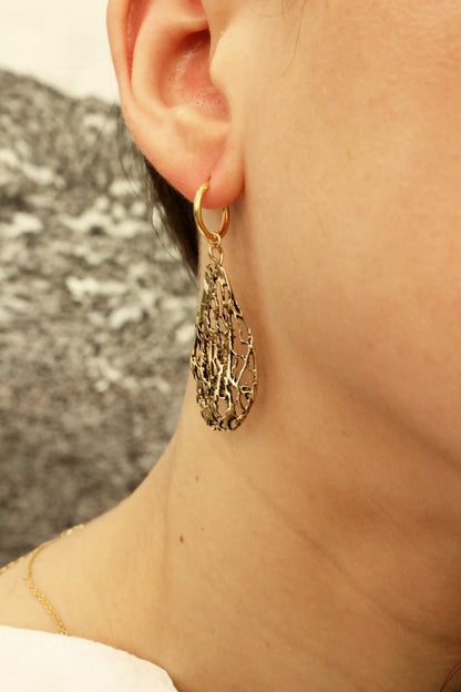 Feal Earrings Gold