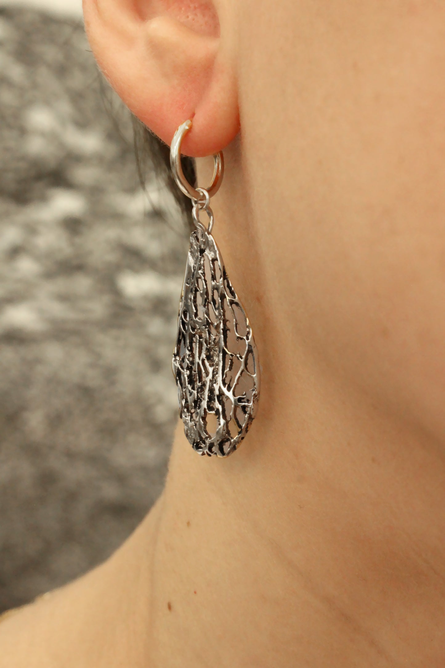Feal Earrings Silver