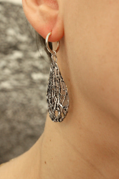 Feal Earrings Silver