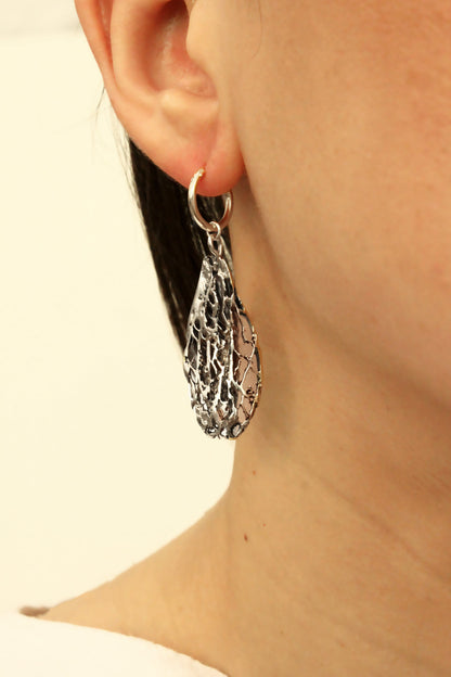 Feal Earrings Silver