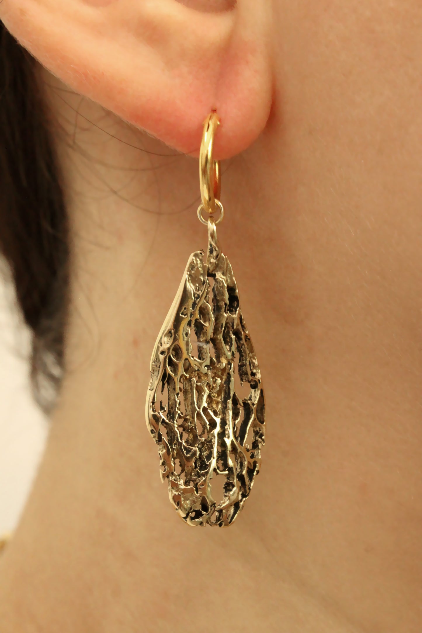 Feal Earrings Gold