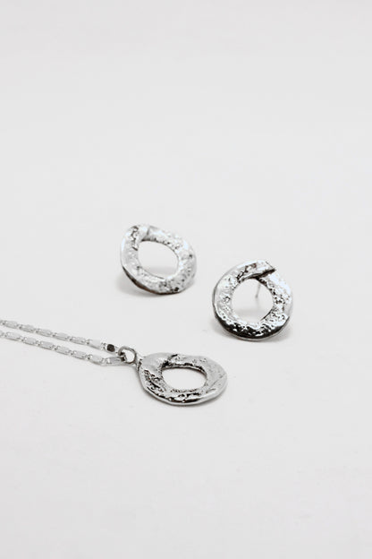 Cle Necklace Silver