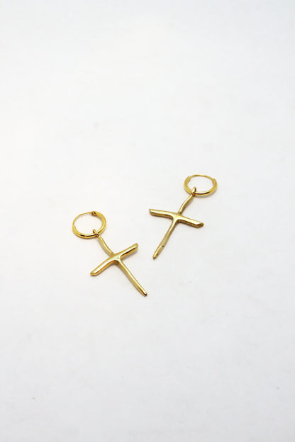 Taf Earrings Gold