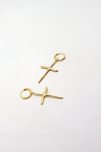 Taf Earrings Gold