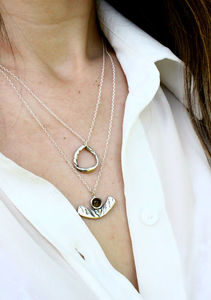 Giola Necklace Silver