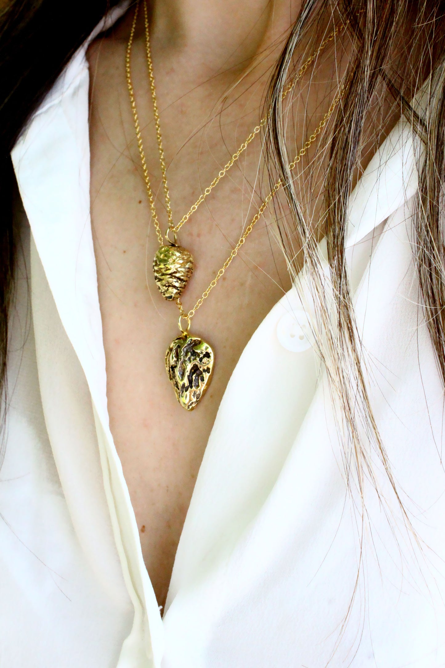 Vela Necklace Gold