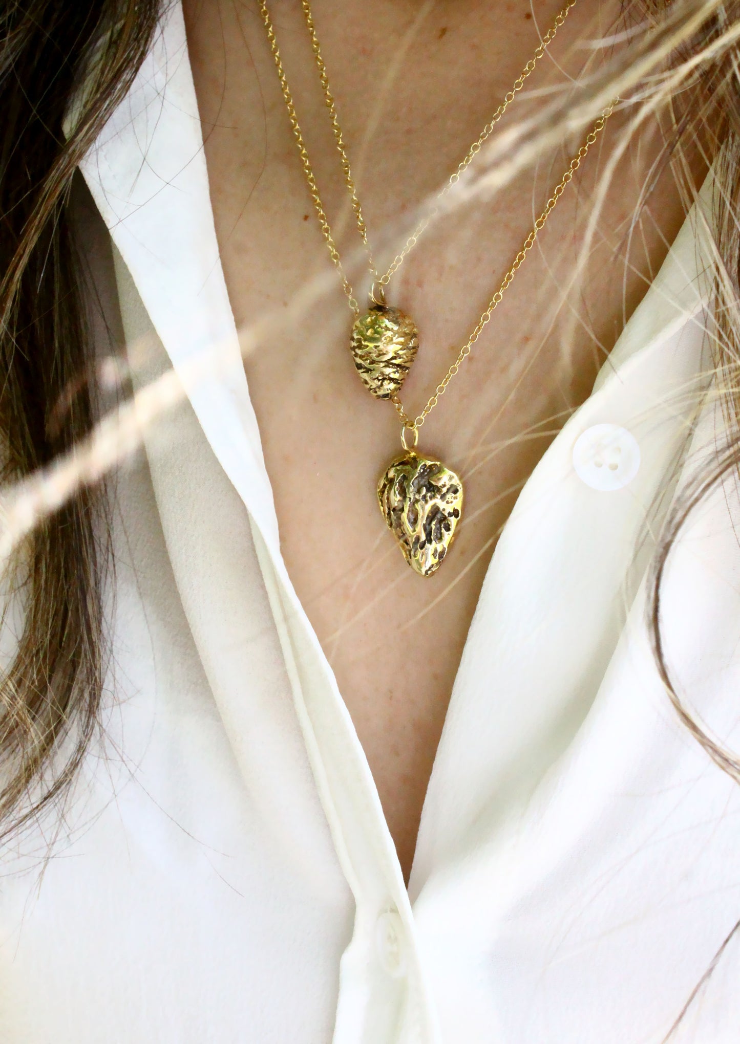 Vela Necklace Gold