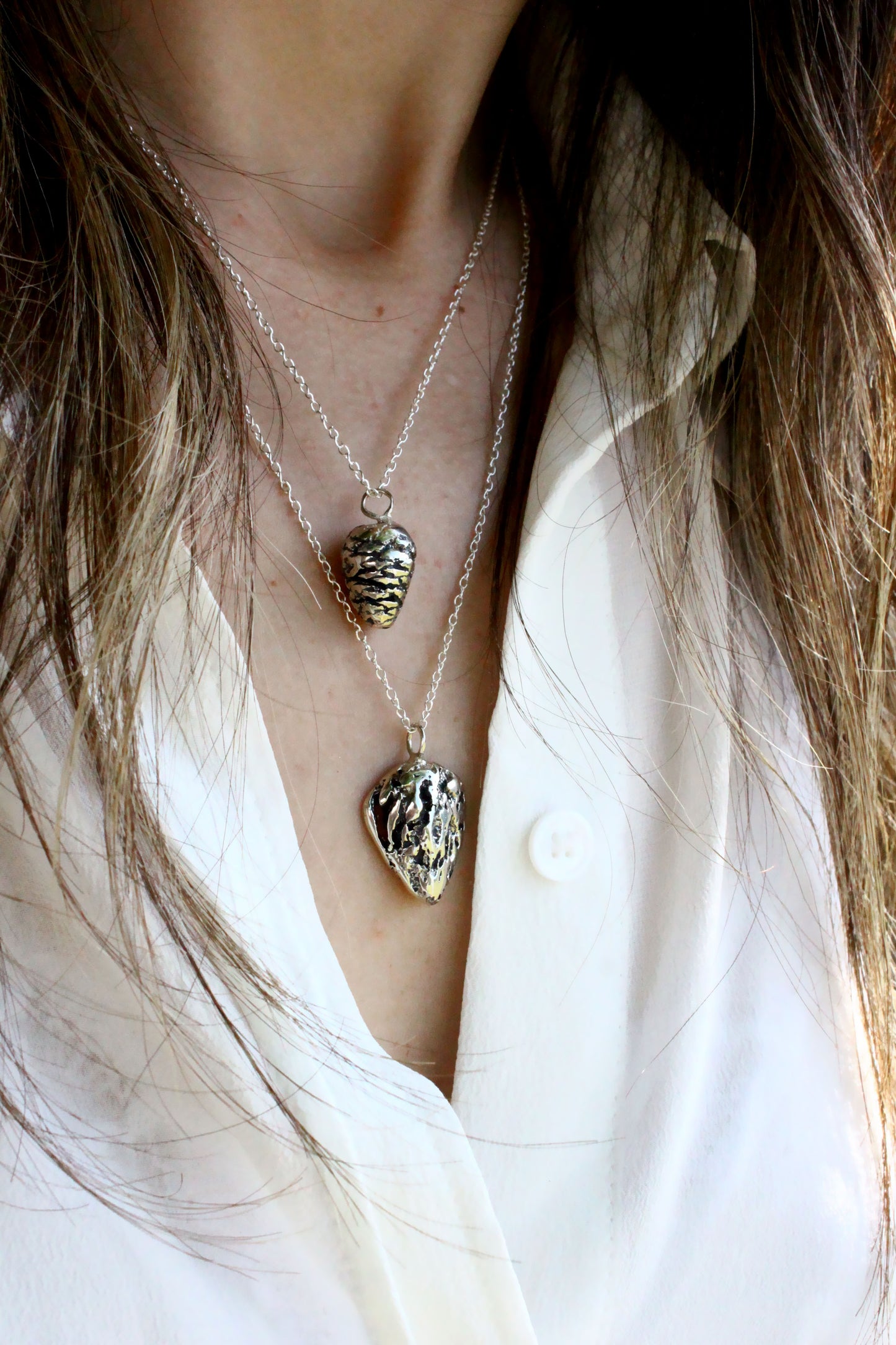 Vela Necklace Silver