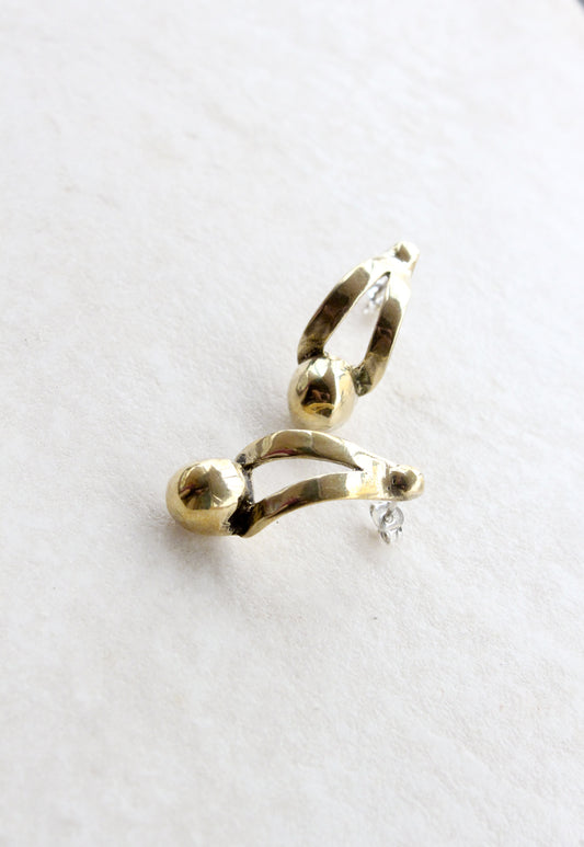 Orb Earrings Gold