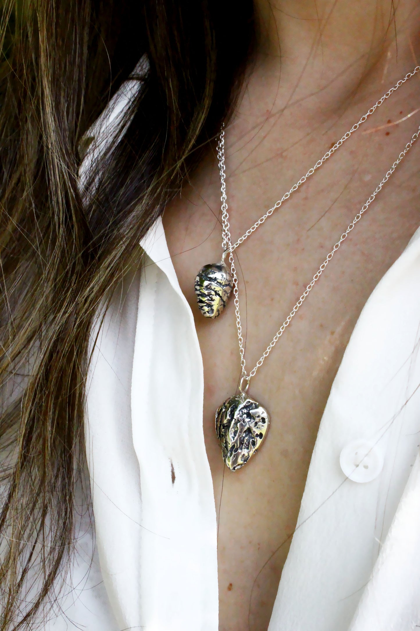 Vela Necklace Silver