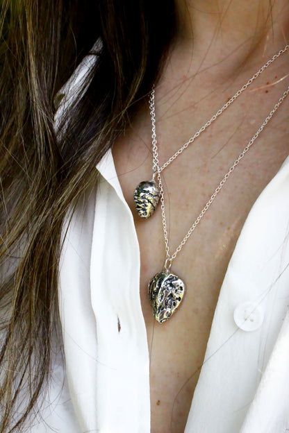 Vela Necklace Silver
