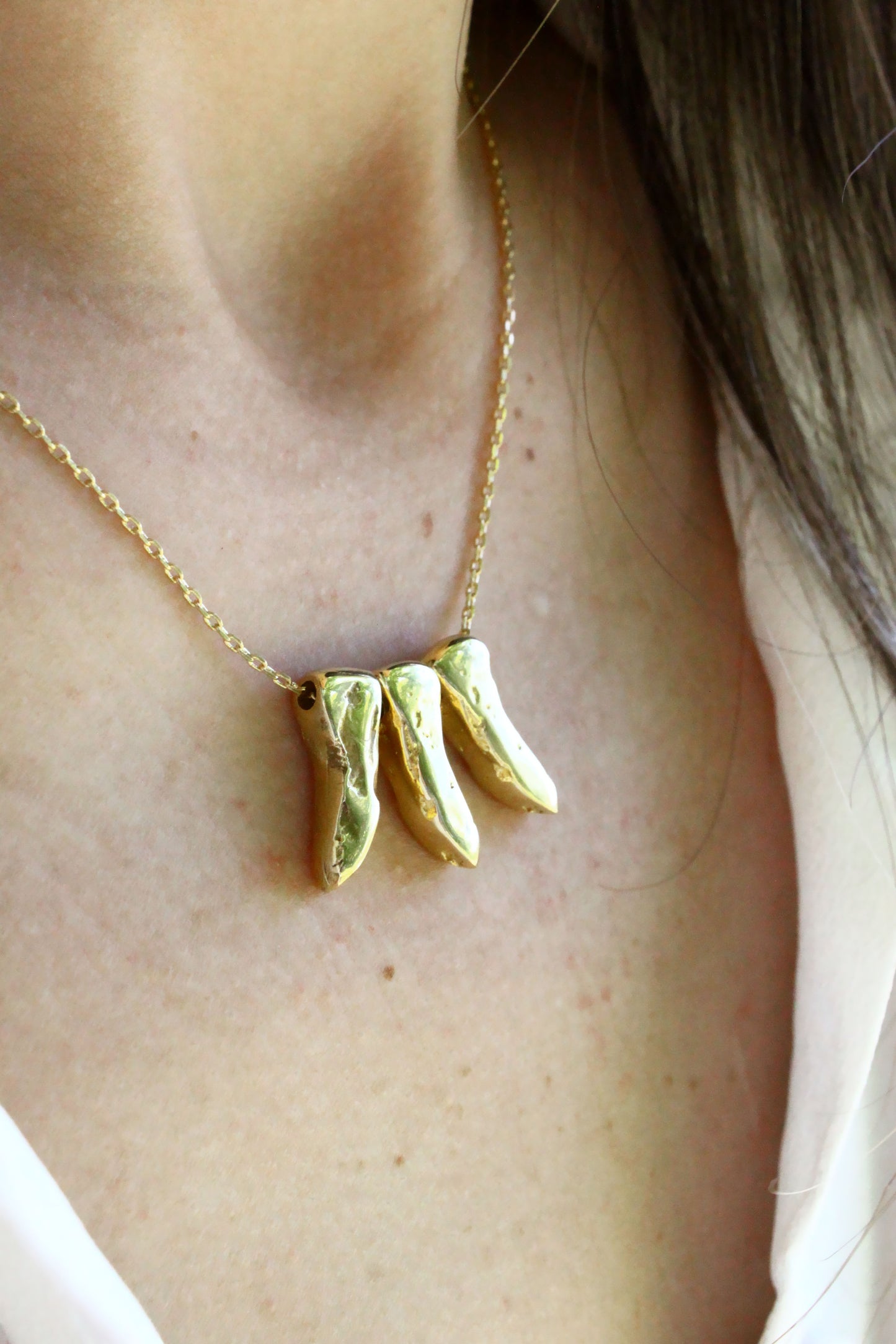 Cyno Point Necklace Gold