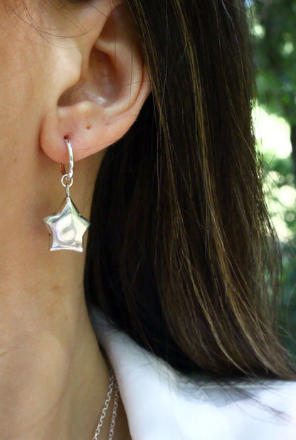 Stars Earrings Silver