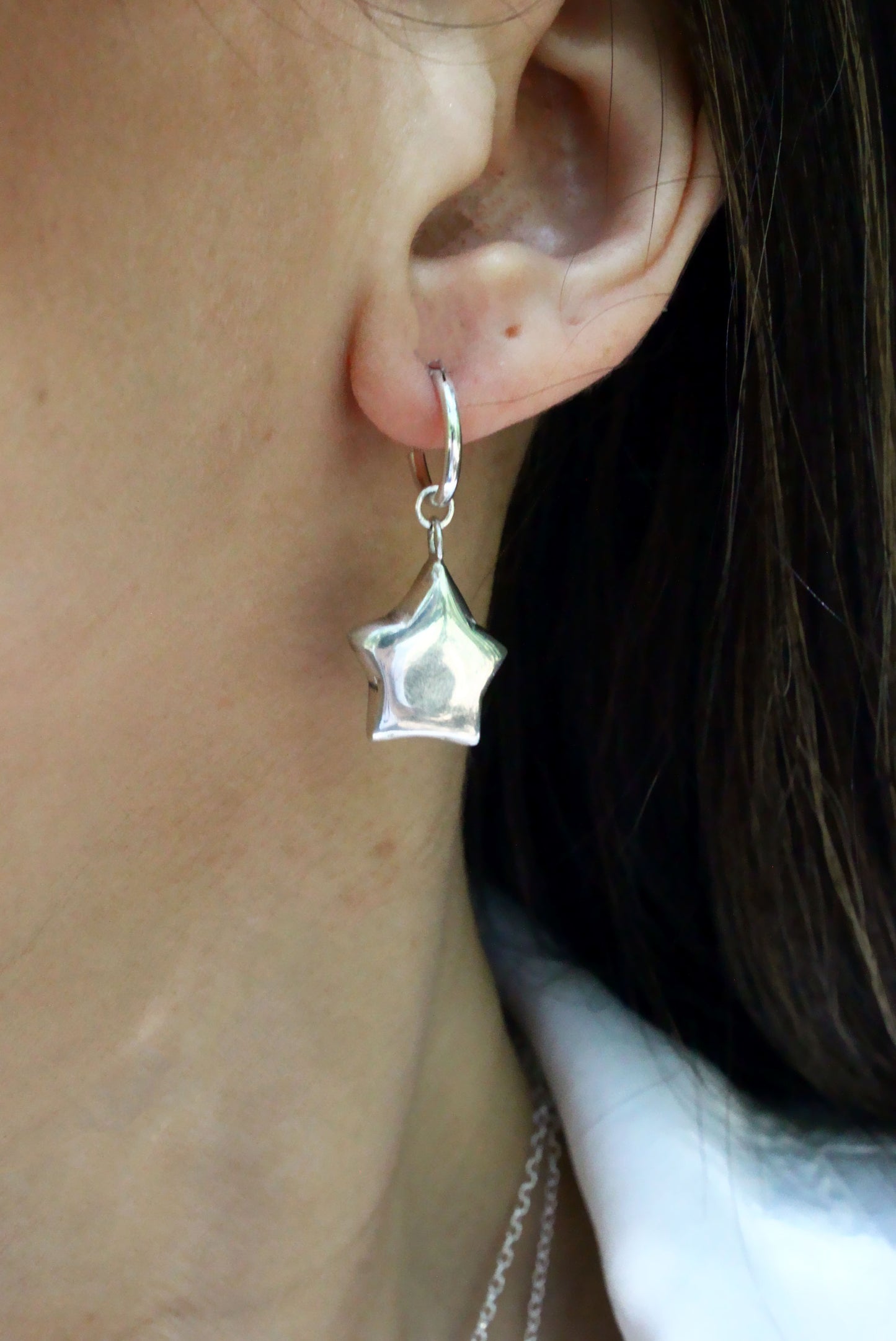 Stars Earrings Silver