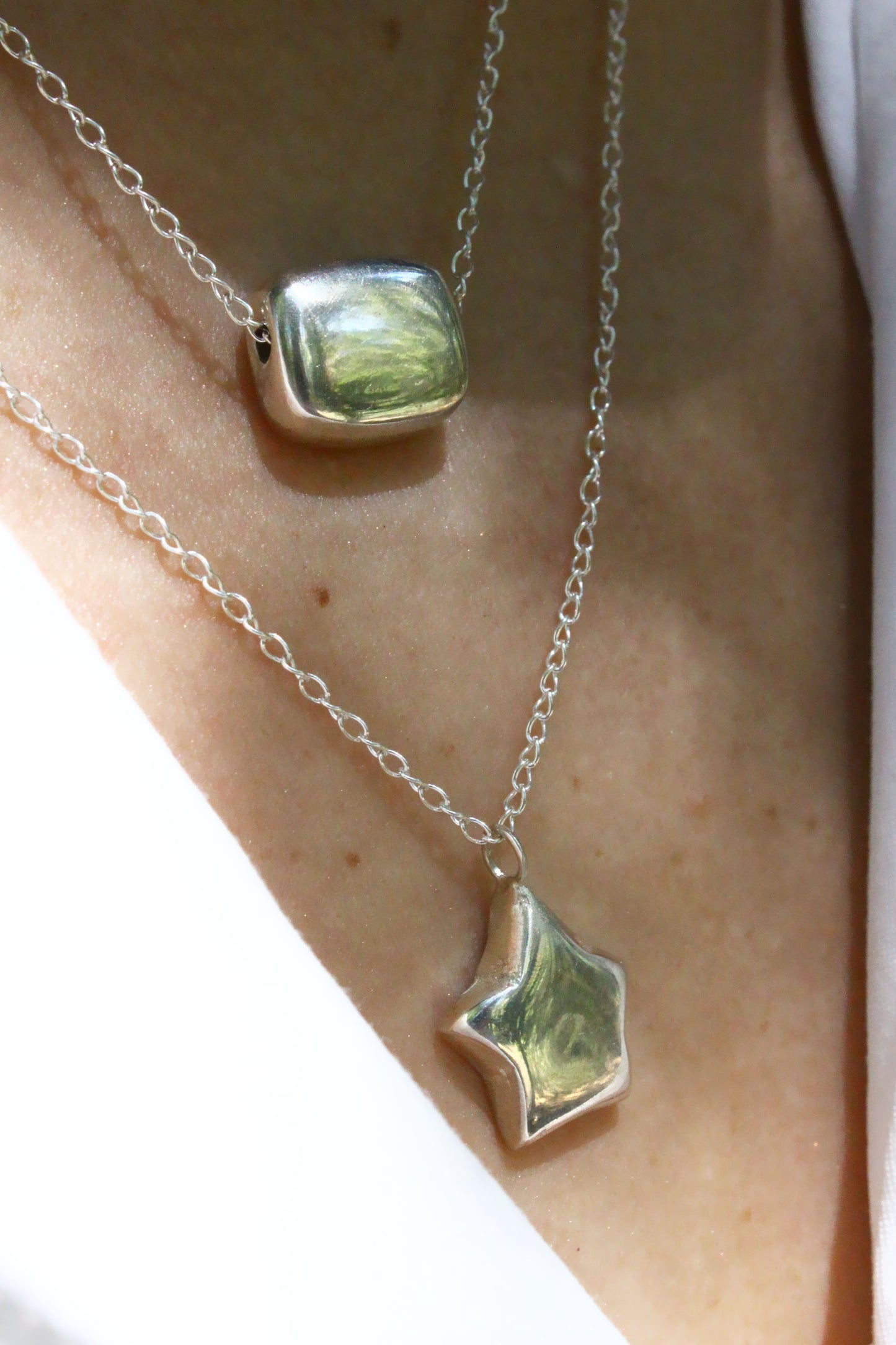 Hadra Necklace Silver