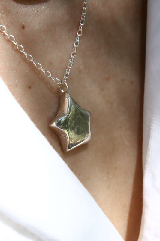 Star Necklace Silver