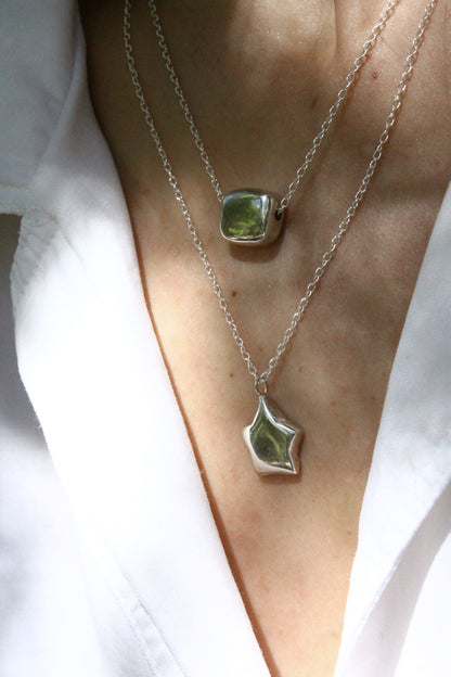 Star Necklace Silver