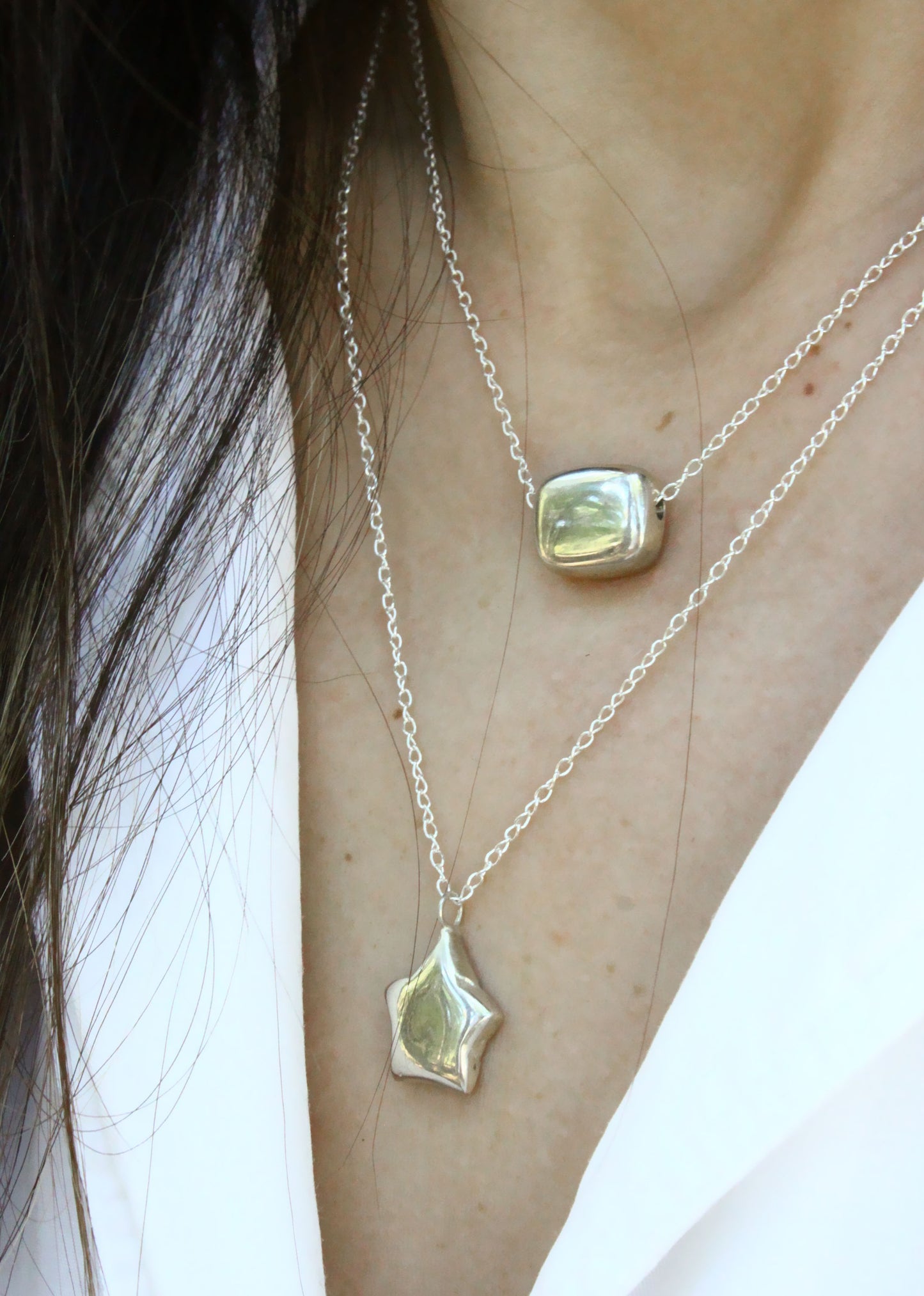 Star Necklace Silver